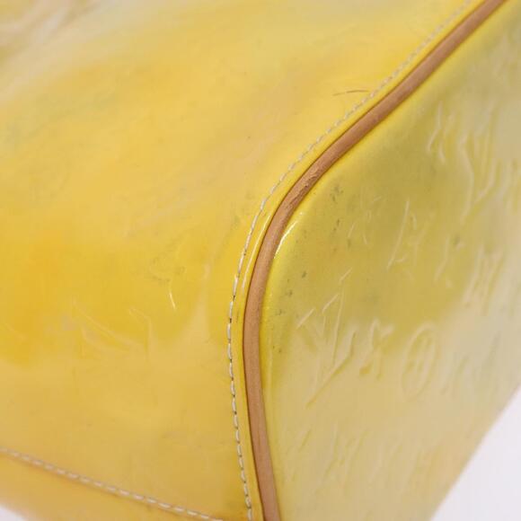 LOUIS VUITTON Monogram Vernis Houston Hand Bag Gris M91053 - Picture 16 of 16